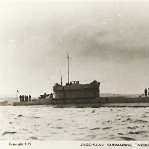 Yugoslavian Submarine at Plymouth - Nebojaa