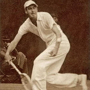 Yvon Petra playing tennis