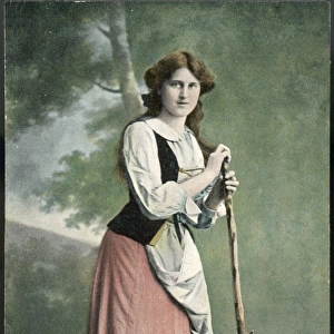 Zena Dare / Postcard 1907