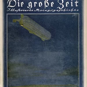 Zeppelin over Paris 1914