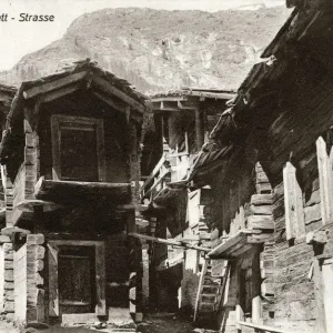 Zermatt, Switzerland - Street Scene