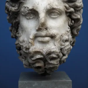 Zeus. Rome. Late 2nd century AD. Bust. Marble