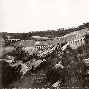 The Zig Zag Railway, Lithgow NSW Austrlia c. 1880 s