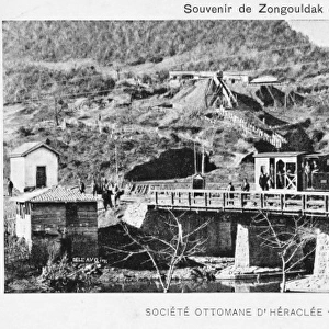 Zonguldak, Turkey - Railway at Mine
