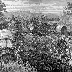 The Zulu war. The military evacuation of Zululand, a block o