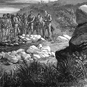 The Zulu war. Sketches at Rorkes Drift by Lieutenant H C Ha