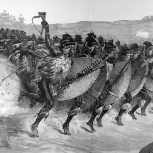 The Zulu Wars. Zulu method of advancing to the attack