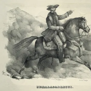 ZUMALACARREGUI, Tom᳠(1788-1835). Carlist general