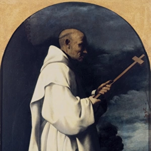 ZURBARAN, Francisco de (1598-1664). Saint Bruno