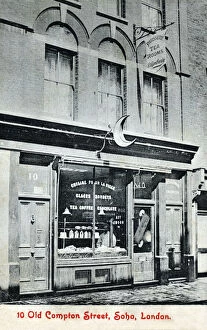 Images Dated 12th February 2021: 10 Old Compton Street - Pattisserie Tea Rooms of P Lombardy