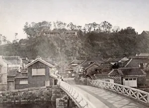 The 100 Steps Yokohama, Japan, c. 1880 s