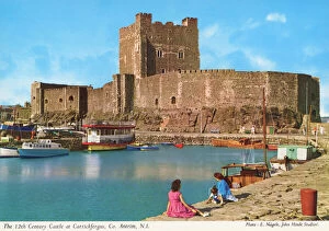 12th Collection: The 12th Century Castle at Carrickfergus, Co. Antrim, N.I