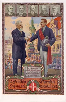 Leipzig Prints: 12th Deutsches Turnfest, Leipzig, Germany