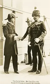 Bicorn Prints: 12th Earl of Airlie onboard the HMS Suffolk