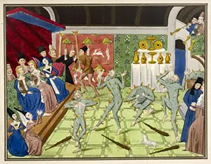Masque Prints: 1392 Masque / France / Burnt