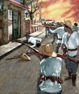Rebellion Prints: 13th Minnesota Volunteers 19th Century 1899 Aguinaldo