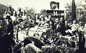 Rejoicing Prints: 14th Anniversry celebration of the Turkish Republic - Turkey