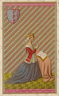 Noble Woman Prints: 14th Century Noblewoman