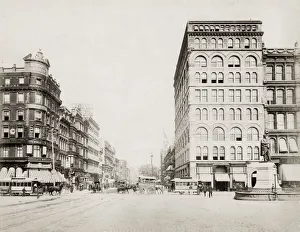 14th St, Manhattan New York, west from Union Square