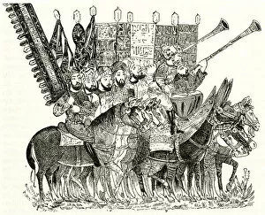 Images Dated 13th February 2019: 15TH C ARAB WARRIORS
