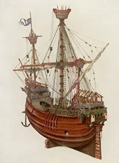 Nest Prints: 15th Century Carrack
