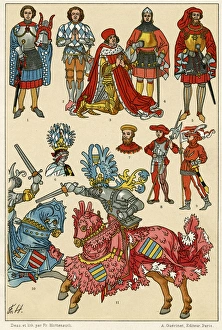 Images Dated 16th October 2017: 15th century Costume