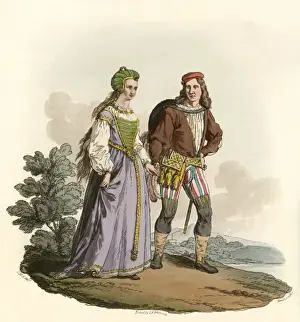 15th Century Couple