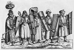 16th C Prints: 16Thc Hungarian Warriors