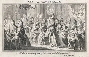 Institutions Prints: 1770 EVENING PARTY