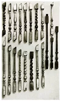 17th and 18th century balusters
