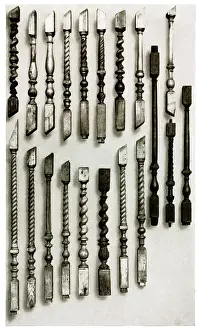 Twisted Prints: 17th and 18th century balusters