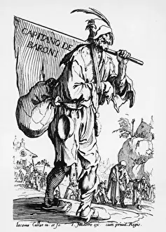 Refugees Prints: 17th Century Beggar