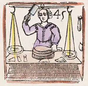 Slices Prints: 17th century Butcher