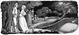 Baynes Gallery: 17th Century Couple Meeting at Night