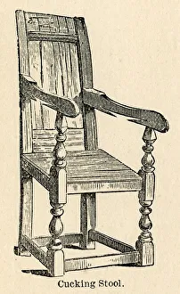 Armchair Prints: 17th century Cucking Stool