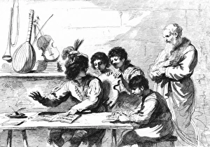 Images Dated 27th September 2011: A 17th century music school