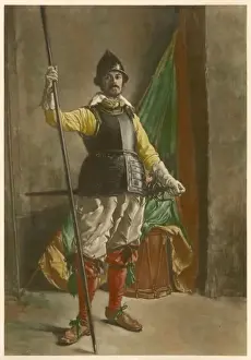 Revolution Prints: 17th Century Pikeman
