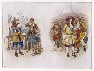 1689 Prints: 17th Century Seamen