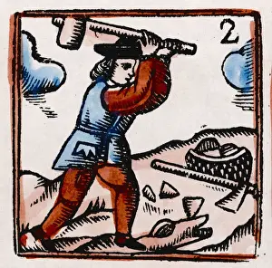 17th Century Woodcutter
