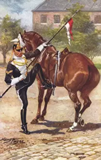 Despatch Prints: 17th Lancers - Mounting