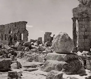 1843 - Syria - church of St Simeon Stylites near Aleppo