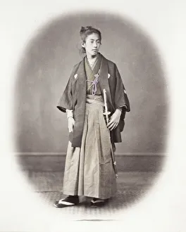 Aoriental Gallery: 1860s Japan - portrait of a young man Felice or Felix Beato (1832 - 29 January 1909)
