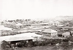 1871 Japan - the railway station Yokohama - from The Far East magazine 1871 Japan - the railway station Yokohama - from The Far East magazine