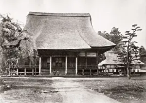 1871 Japan - Taima temple near Tana - from The Far East magazine