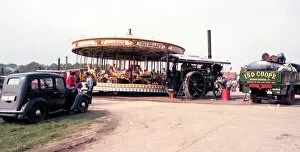 Abreast Gallery: 1886 Savage Steam Powered Fun Fair Carousel