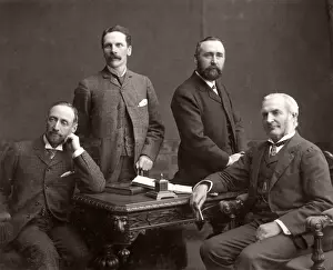 1889 photograph - RMS Teutonic - from an album of images relating to the launch of