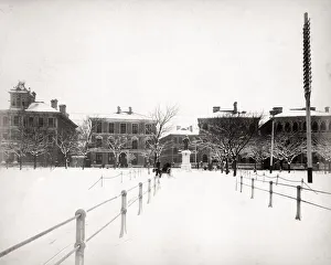 1890s China - snow scene, iShanghai