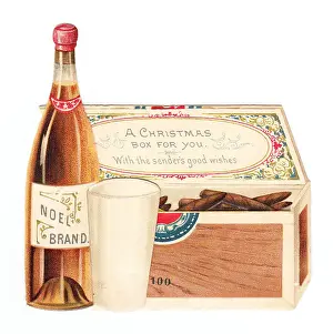 1890s Greetings Card Shape Shaped Cutout Container