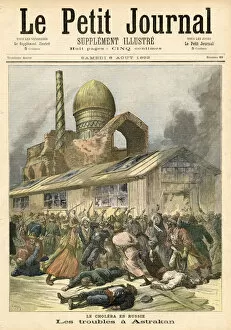 Images Dated 11th March 2020: 1892 / CHOLERA RIOT / RUSSIA