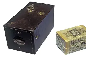 Emulsion Prints: 1899 Box Camera and Film